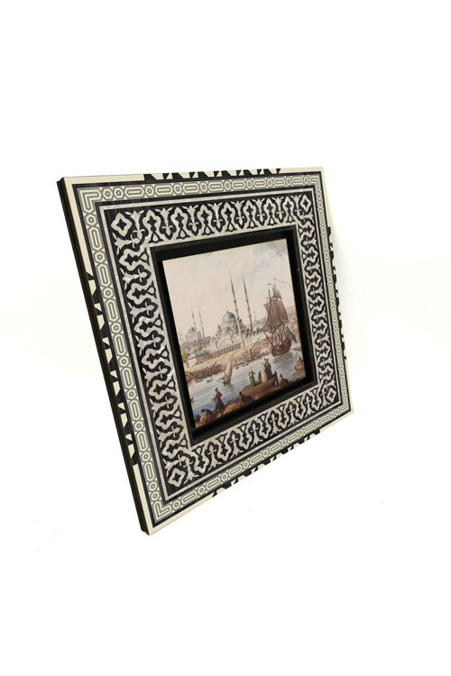 Eminönü Yeni Camii Baskılı Mdf Tablo 20X20 Krt-40