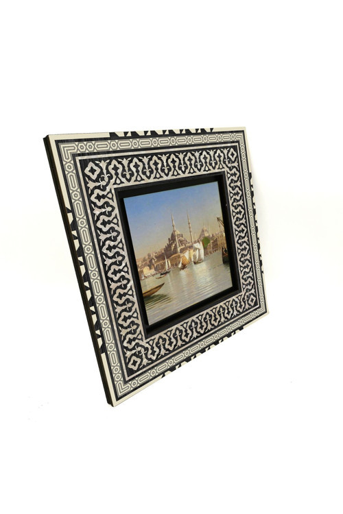Eminönü Yeni Camii Baskılı Mdf Tablo 20X20 Krt-43