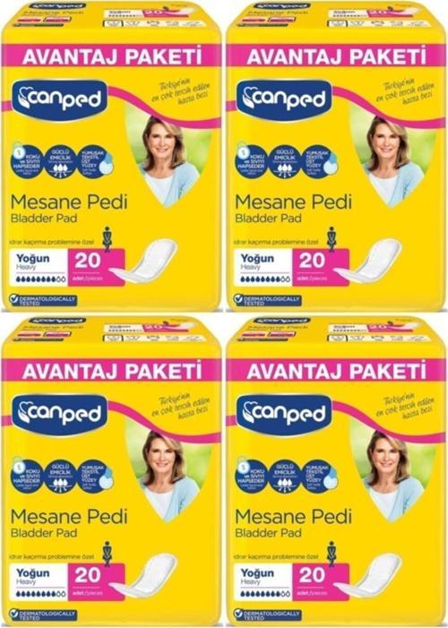 Büyük Boy Yoğun Mesane Pedi 20x4 80 Adet