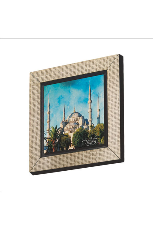 Sultanahmet Camii Baskılı Mdf Magnetkrt-013Buzdolabı Süsü