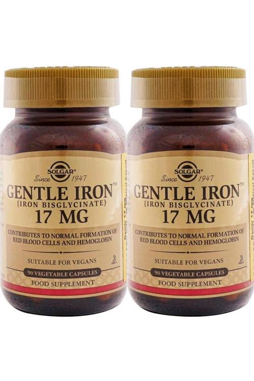 Gentle Iron 17mg 90 Kapsül 2 Adet