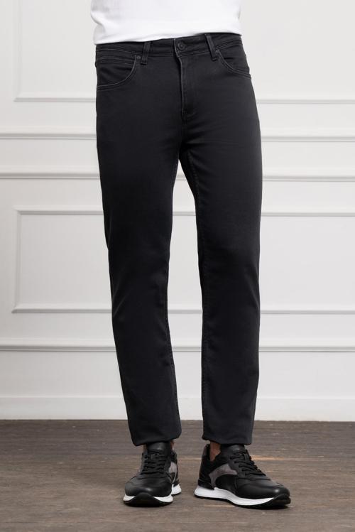  Erkek Antrasit Mevsimlik Pamuk 5 Cep Dynamic Fit Jean Pantolon