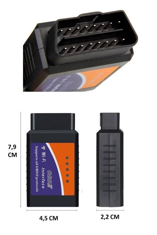 Wifi Bağlantılı Araç Arıza Tespit Cihazı Obd Iı