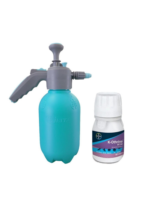 Genel Haşere Ilaçlama Seti - K-Othrine Sc50 Ml 2 Lt Ilaçlama Pompası