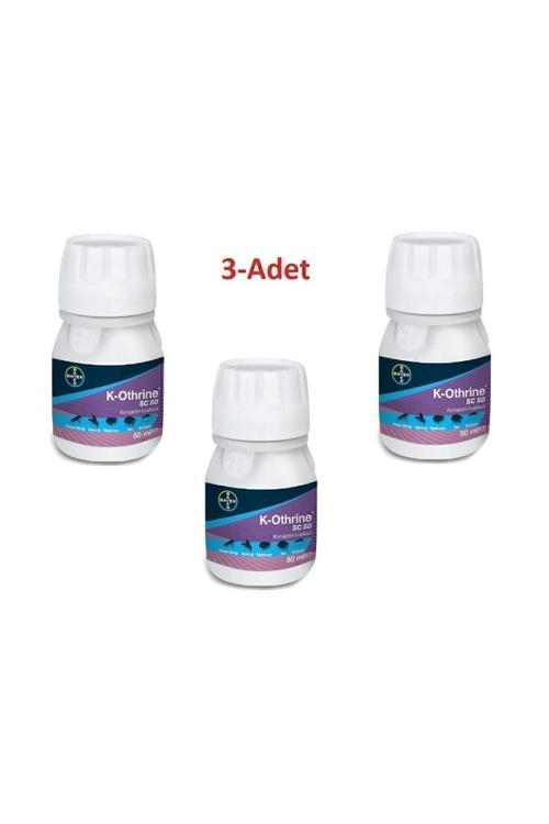 K-Othrine Sc50 Tarım 3 Adet Haşere, Hamamböceği,Tahta Kurusu, Akrep, Gümüş