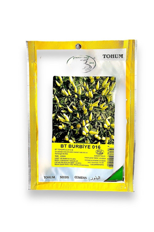Bt Burbiye 016 Acı Süs Biberi 10 Gr