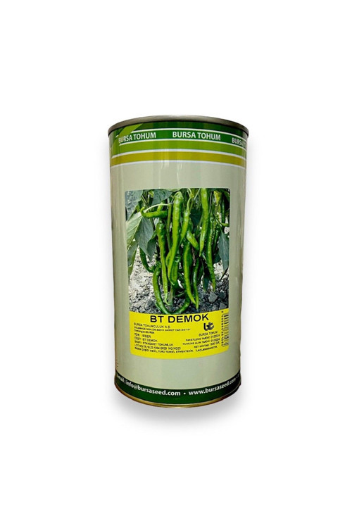 Bt Demok (Tatlı Yeşil) Biber Tohumu 500 Gr