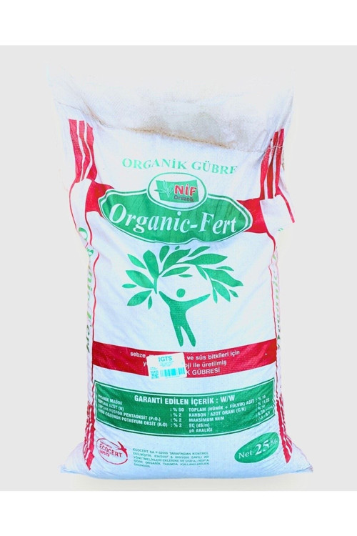 Organik Katı Çiftlik Gübresi 25 Kg