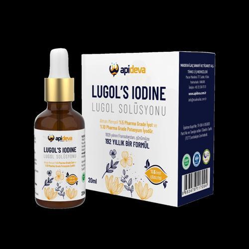 Lugol Solüsyonu %5 (İyot) 20 Ml Gimdes Sertifikalı