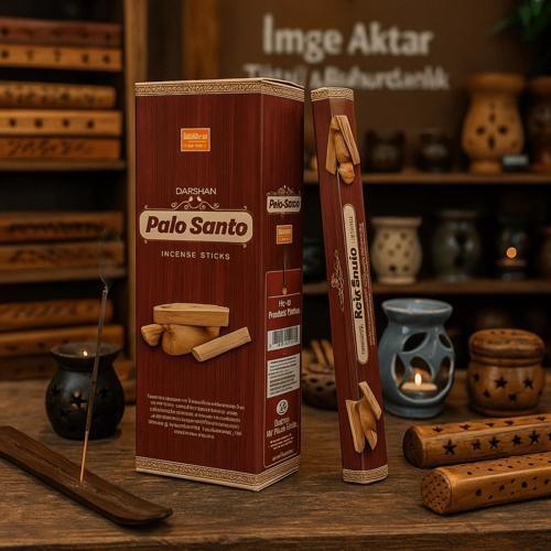 Darshan İncense Palo Santo 20'li Çubuk Tütsü 