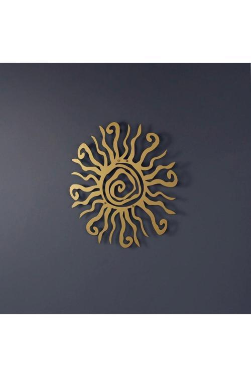 Tuhaf Güneş (Wacky Sun) Metal Duvar Dekoru