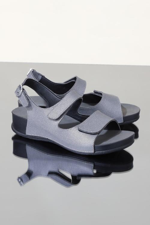 Konfores 1106-Olıva Tam Anatomik Bayan Sandalet - NKT01106-gri-37