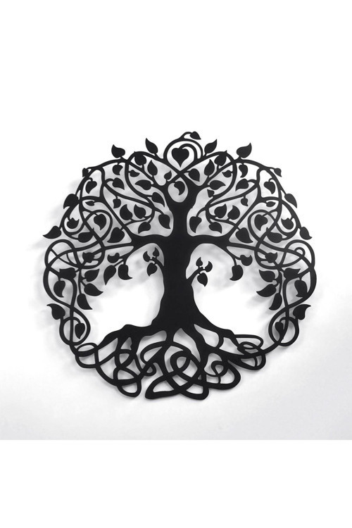 Yaşam Ağacı Metal Duvar Dekoru
