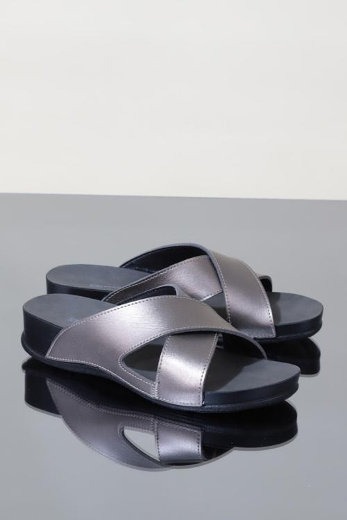 Konfores 1109-Olıva Tam Anatomik Bayan Terlik - NKT01109-platin-36