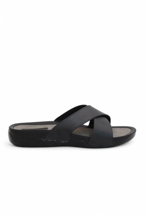 Konfores 1162-9877 Tam Anatomik Terlik - NKT01162-siyah-42
