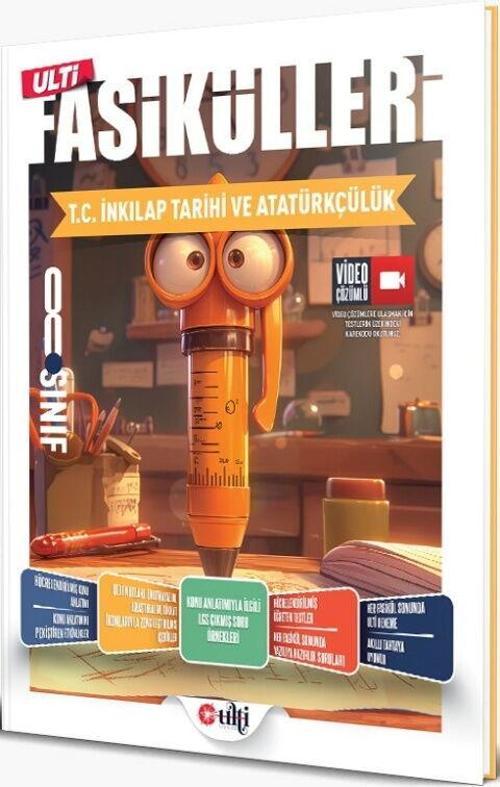 Ulti Yayınları 8. Sınıf İnkılap Tarihi ve Atatürkçülük Ulti Fasikülü
