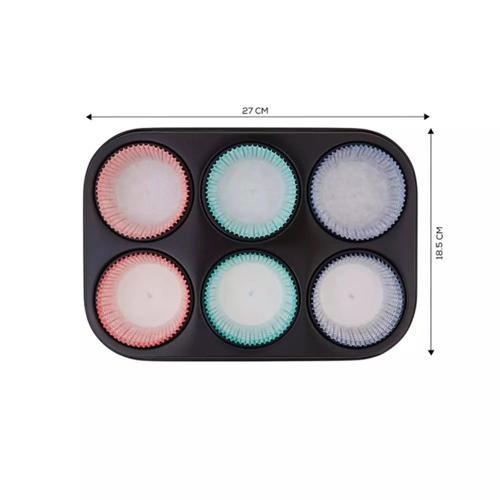 Gardenıa 6lı Muffin Kek Kalıbı Kağıtlı 27x18,5 Cm 06689907