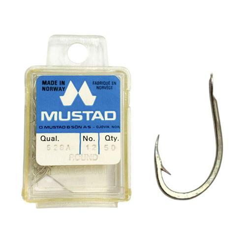 Mustad 528 A Round No:12 50 Li Pkt  