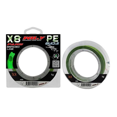 Pars 8x İp Misina 0,10mm 300 mt Yeşil