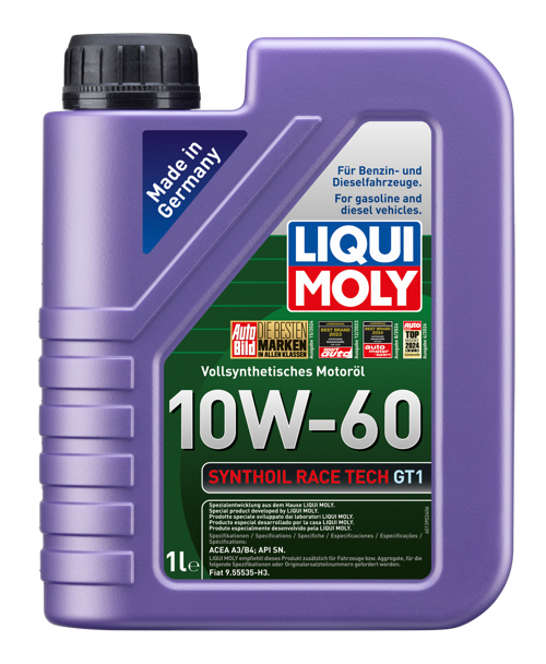 0W60 Motor Yağı Synthoil Race Tech GT1 1 Litre (8908)