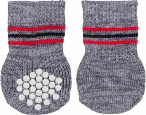 Köpek Çorabı Kaydırmaz 2 Adet L-XL 2 Adet Gri