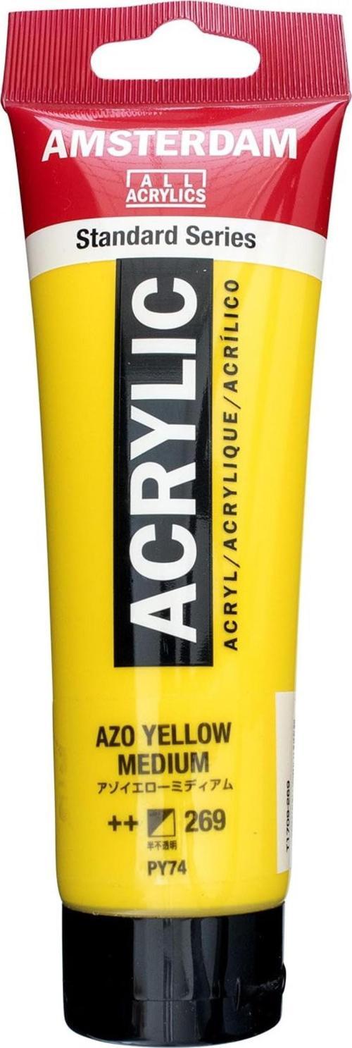 Standart Akrilik Boya 120ml Azo Yellow Medium / 269