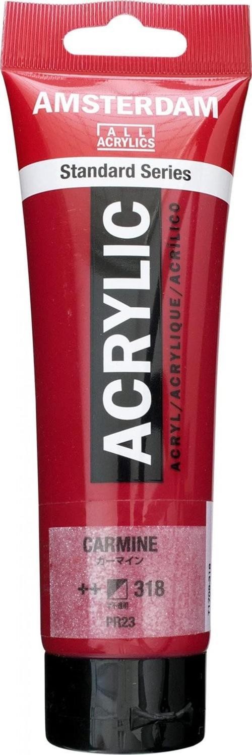 Standart Akrilik Boya 120ml Carmine / 318