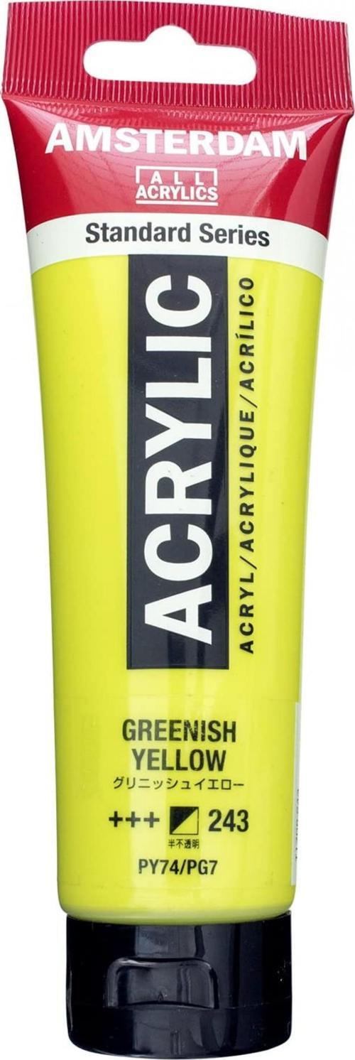 Standart Akrilik Boya 120ml Greenish Yellow / 243