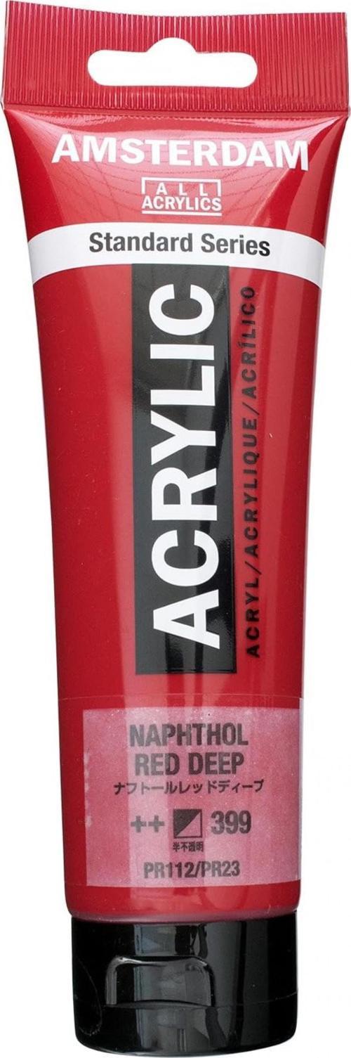 Standart Akrilik Boya 120ml Naphthol Red Deep / 399