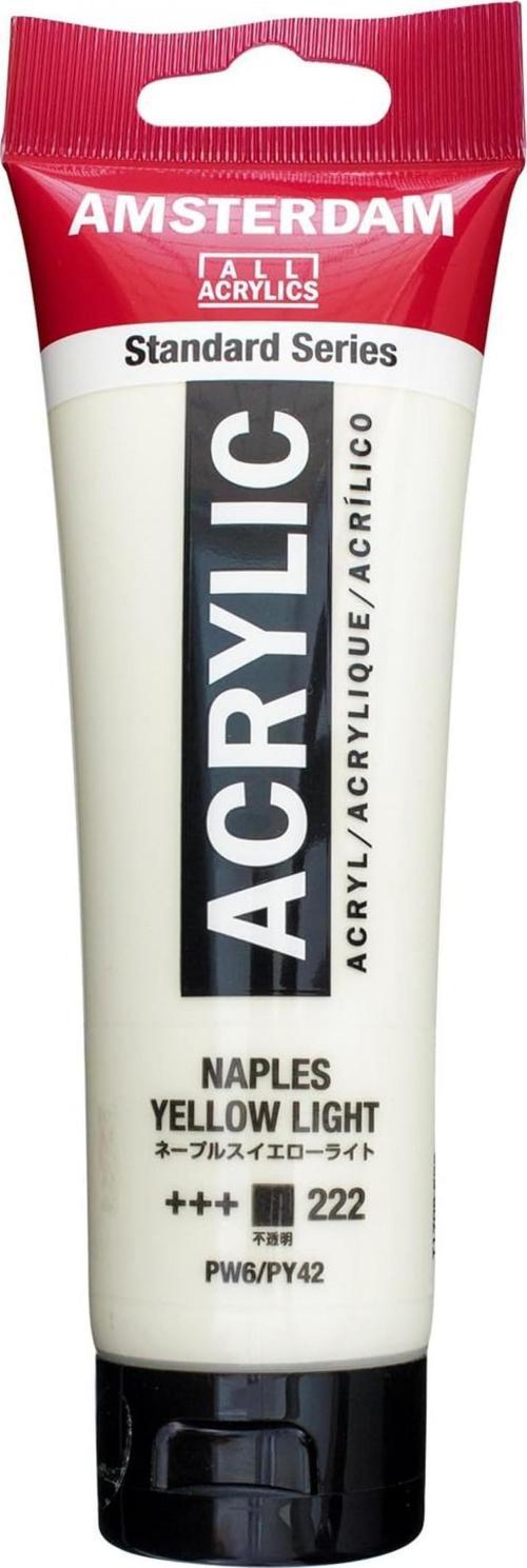 Standart Akrilik Boya 120ml Naples Yellow Light / 222