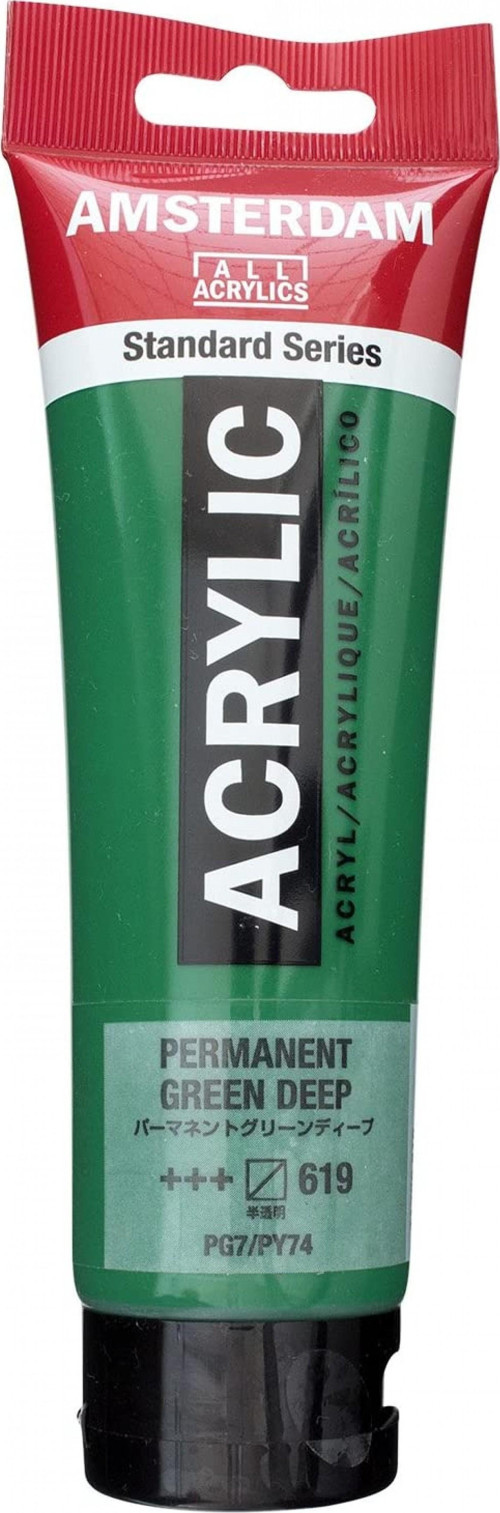 Standart Akrilik Boya 120ml Permanent Green Deep / 619