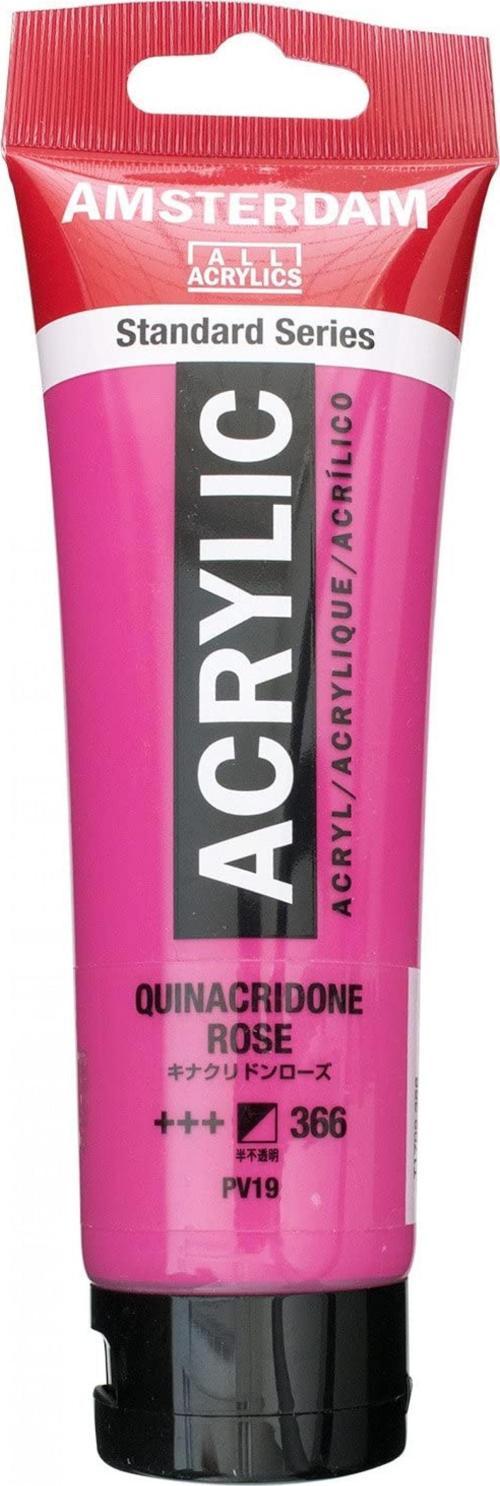 Standart Akrilik Boya 120ml Quinacridone Rose / 366
