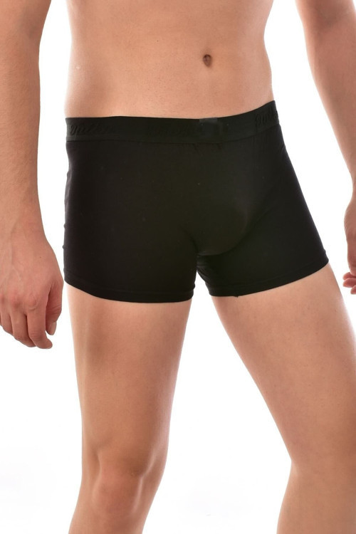 Siyah Lycra Erkek Boxer