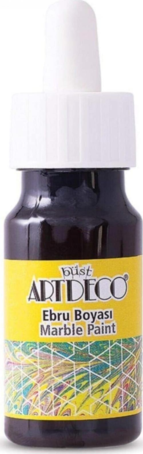 Damlalıklı Ebru Boyası 30ml Kahverengi / 16B15