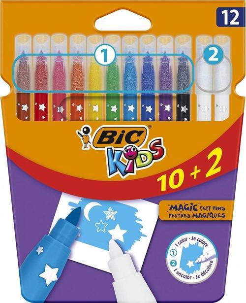 Kids 12'li Magic Silinebilir Keçeli Boya Kalemi