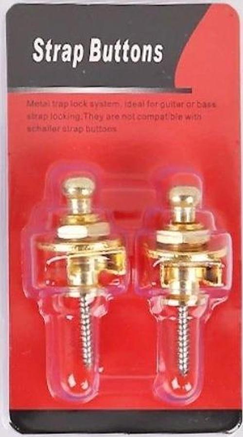 Sb01Gd Gitar Askı Kilidi Straplock (1 Çift Sarı)