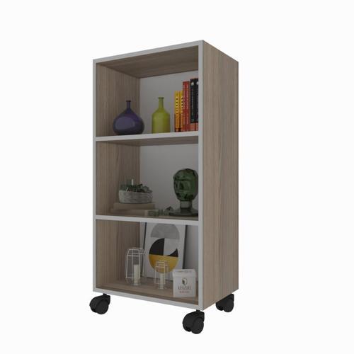 kitaplık beril 088*060*020 crd tekerlekli mutfak dolabı banyo ofis ayakkabılık kiler