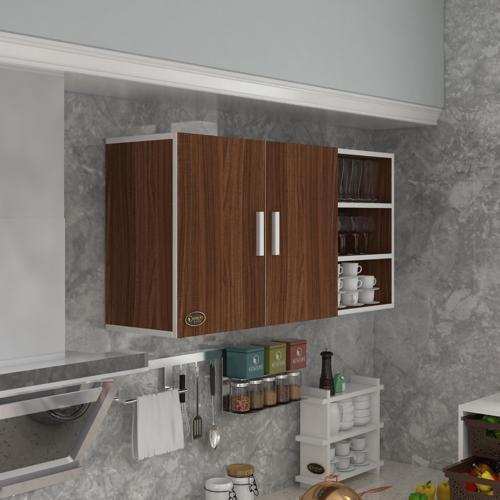 hazır mutfak fulvus22 cvz 060*120*22 mutfak banyo dolabı kapaklı raflı