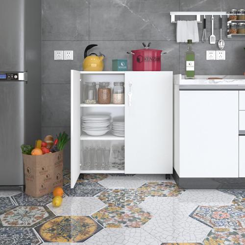 2 kapılı dolap çilem 088*070*032 byz kilitli tekerlekli banyo mutfak ofis kitaplık ayakkabılık kiler