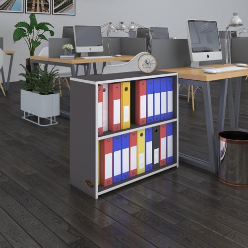 klasörlük raflı burutay gri 70*80*30 kitaplık ofis arkalıksız