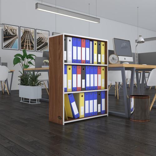 klasörlük raflı ilkutay cvz 105*80*30 kitaplık ofis arkalıksız