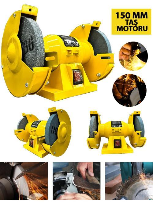 8900VFX Pro Çark Motoru Zımpara Balta Bıçak Bileme Makinesi Taş Motoru Taşlama 150 MM