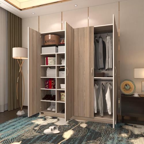 gardırop 4 kapılı kaktüs 180*160*52 crd XLARGE kapaklı gardolap dolap