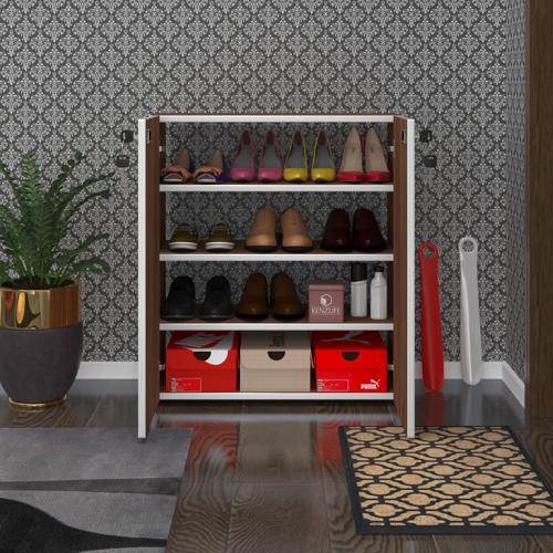 ayakkabılık ayakkabı dolabı kilitli gutan cvz 080*70*32 kapaklı ofis dolabı