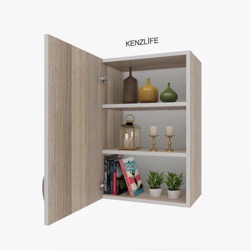 mutfak dolabı irem  060.060.32 crd  2 raflı kapaklı  ofis banyo kiler evrak kitaplık