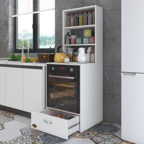 ankastre fırın dolabı aybirgen byz 165*60*56 mutfak çekmeceli