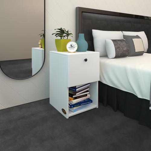 komodin izumi byz 60*39*39 komidin kitaplık ayakkabılık kapaklı arkalıklı