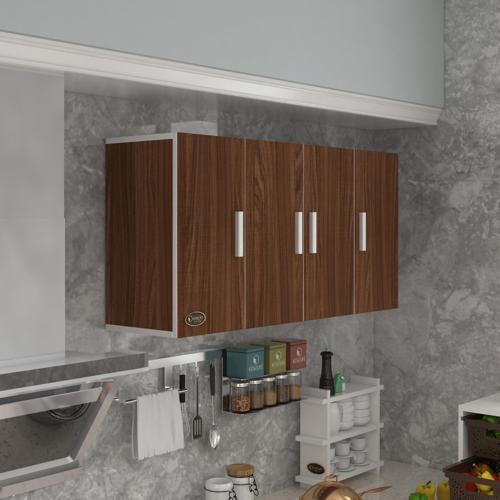 hazır mutfak merlanda cvz 060*120*22 mutfak banyo dolabı kapaklı raflı