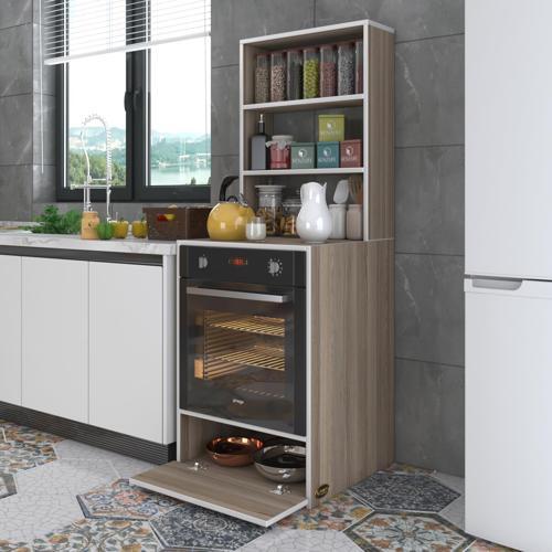 ankastre fırın dolabı bengisu crd 165*60*56 mutfak kapaklı