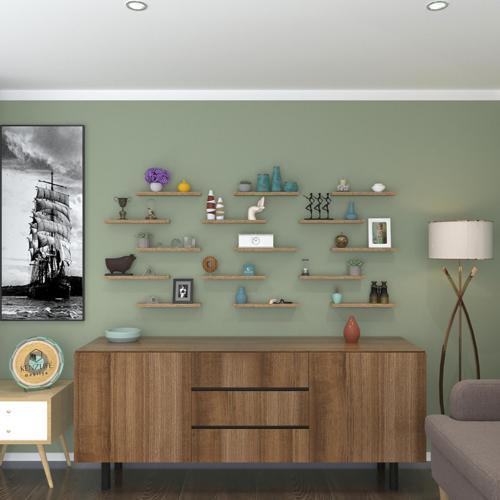 duvar rafı debernuş onbeşli 039*07*3 crd 15 adet duvar rafı süslük eko (m)